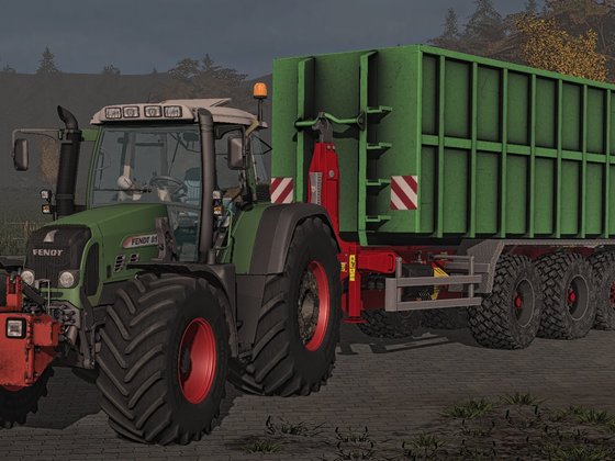 Fendt 818 TMS + ITR + Container