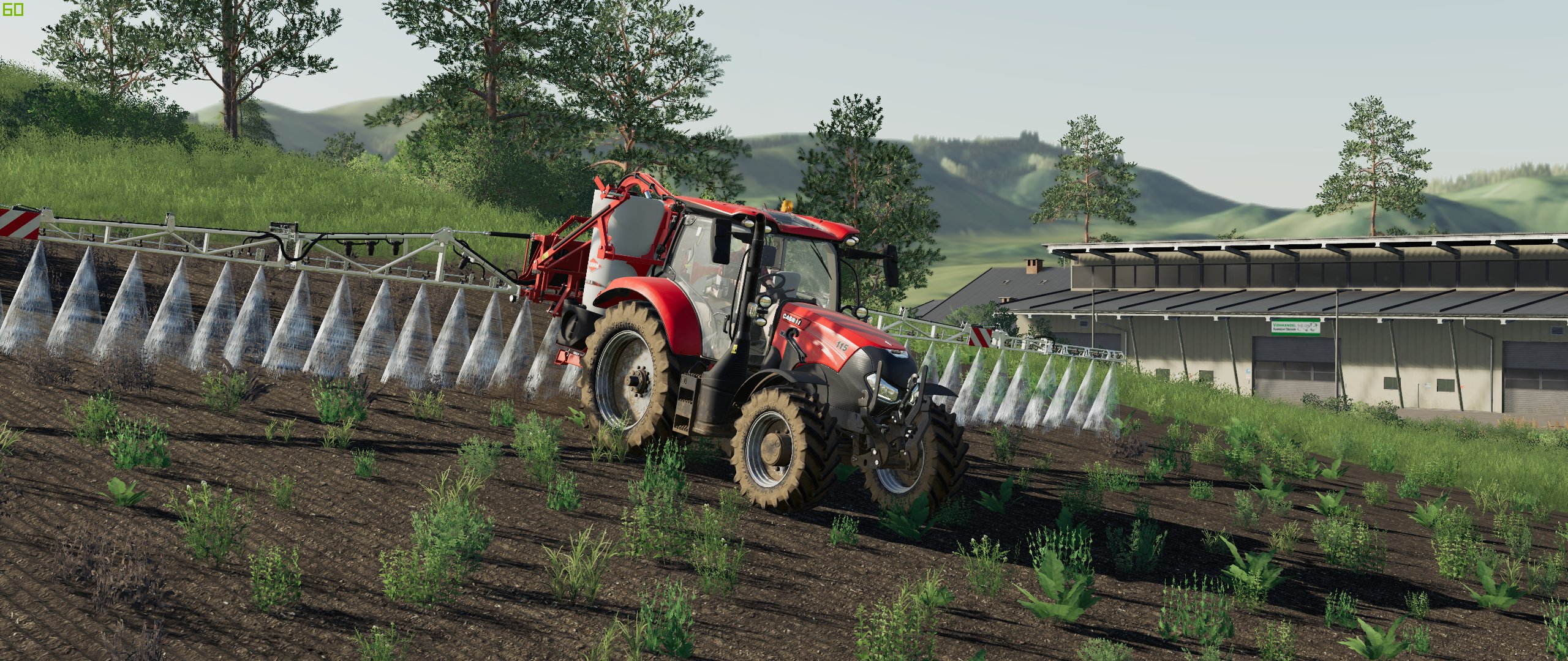 Pflanzenschutzmaßnahmen mit dem Maxxum