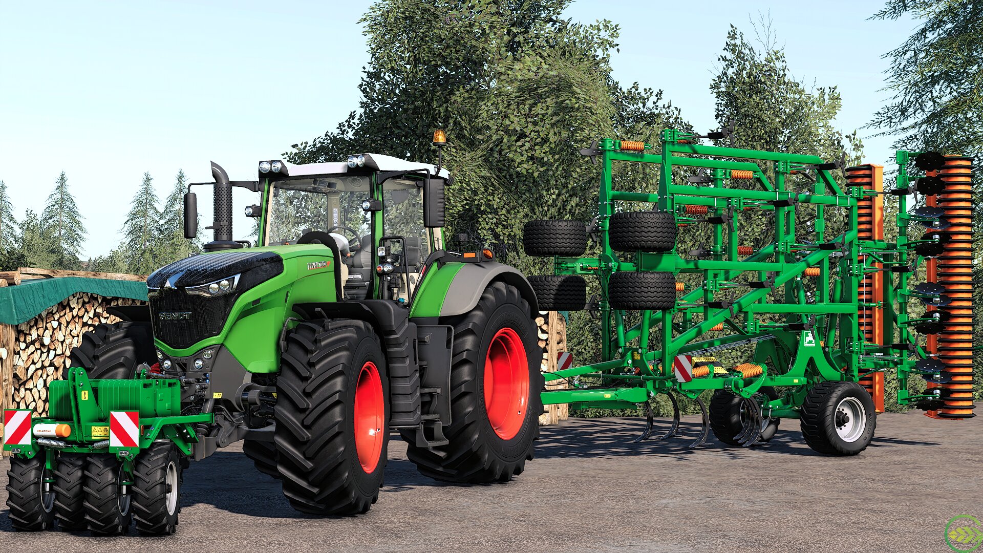 Fendt Vario 1050 + Amazone Cenius 8003-2TX Super