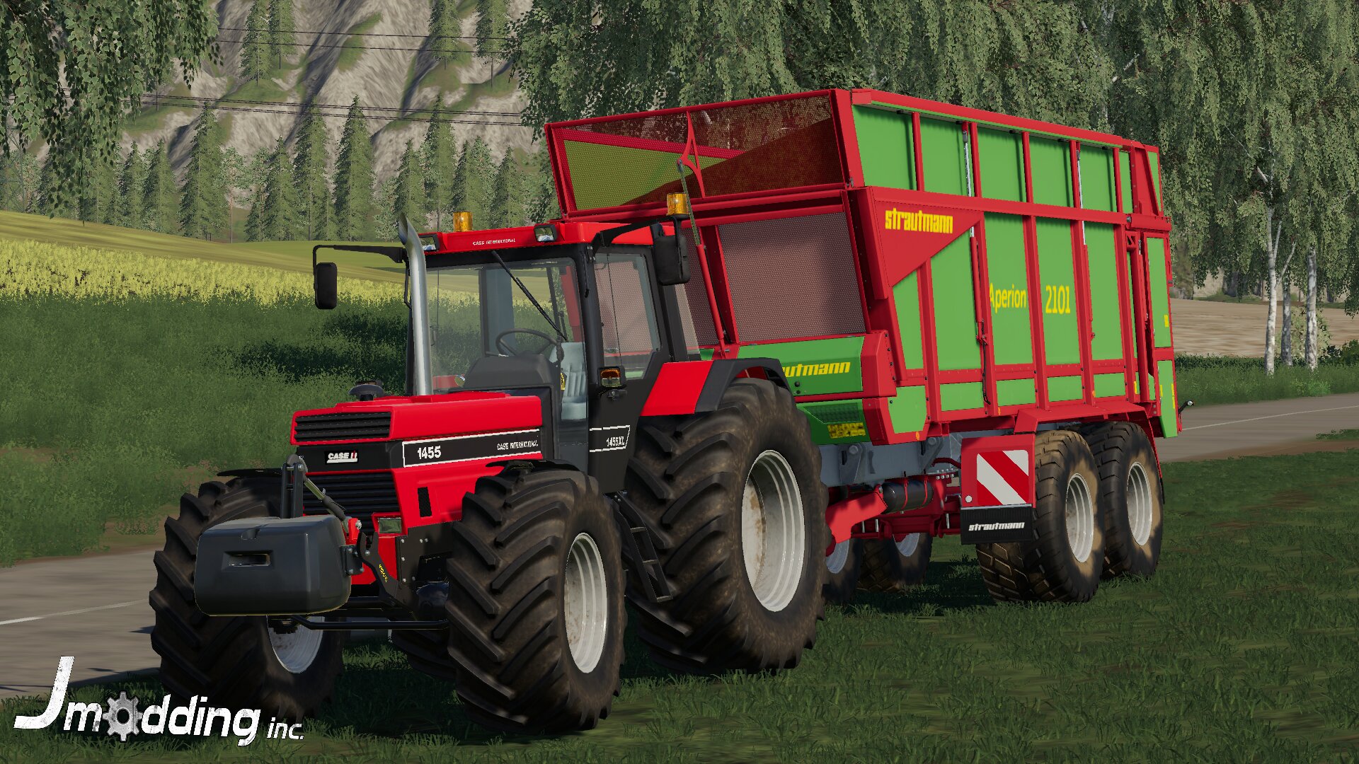 Gras hacken mit der 1455XL