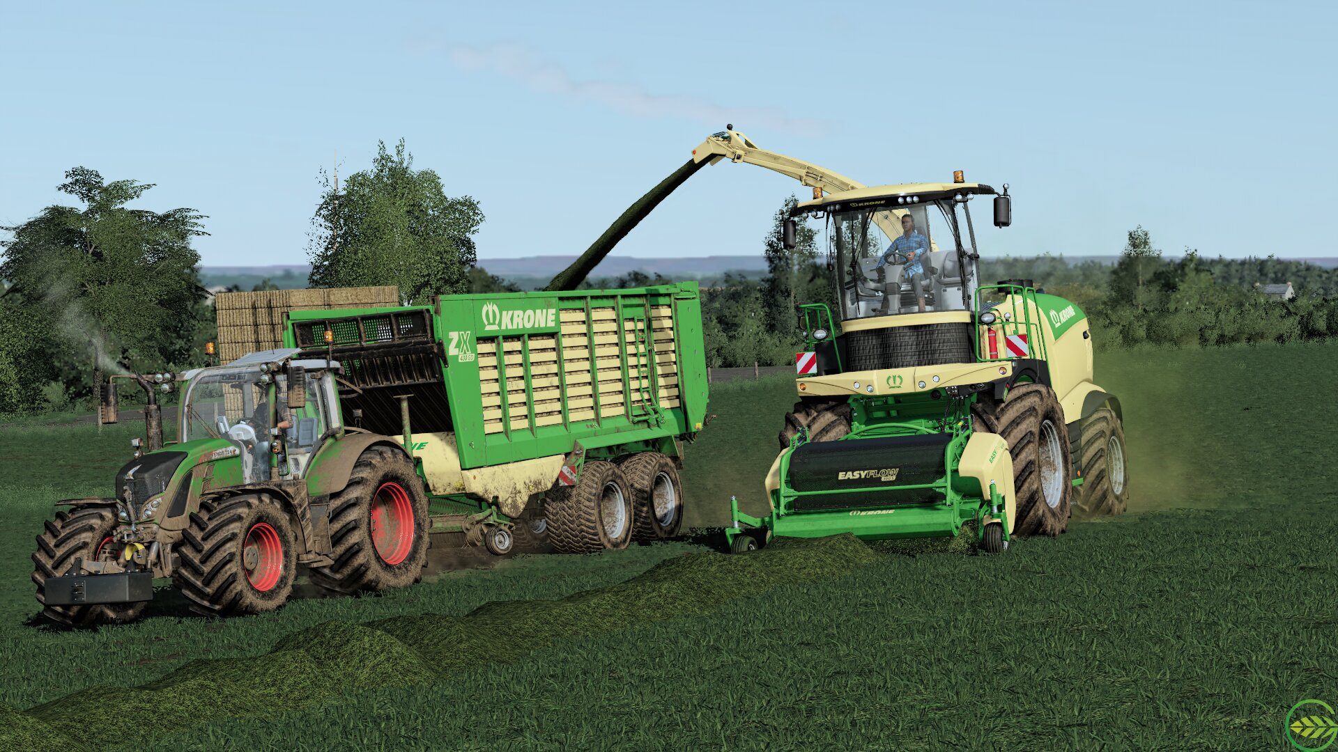 Krone BigX 1180 & Fendt Vario 724