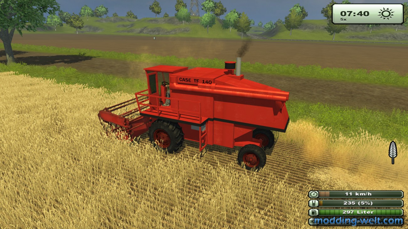 Alter Mähdrescher/ Neue Textur!
