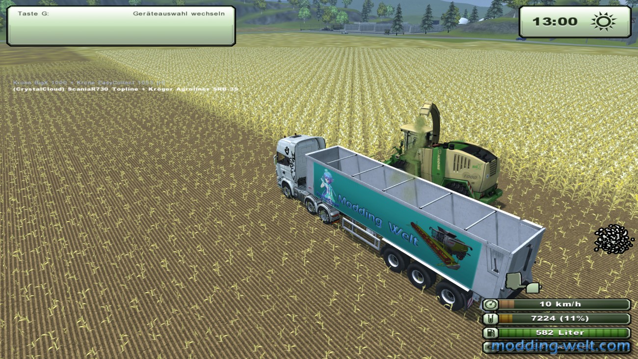 Häckseln im ls3 :D Endlich *-*