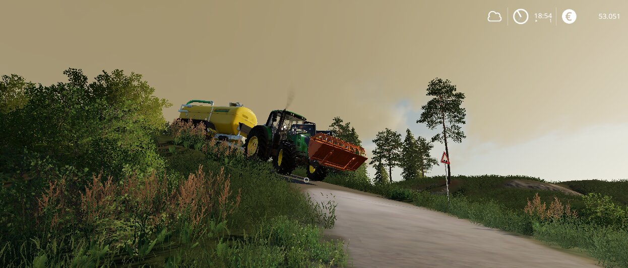 Mit dem John Deere Gülle ausbringen