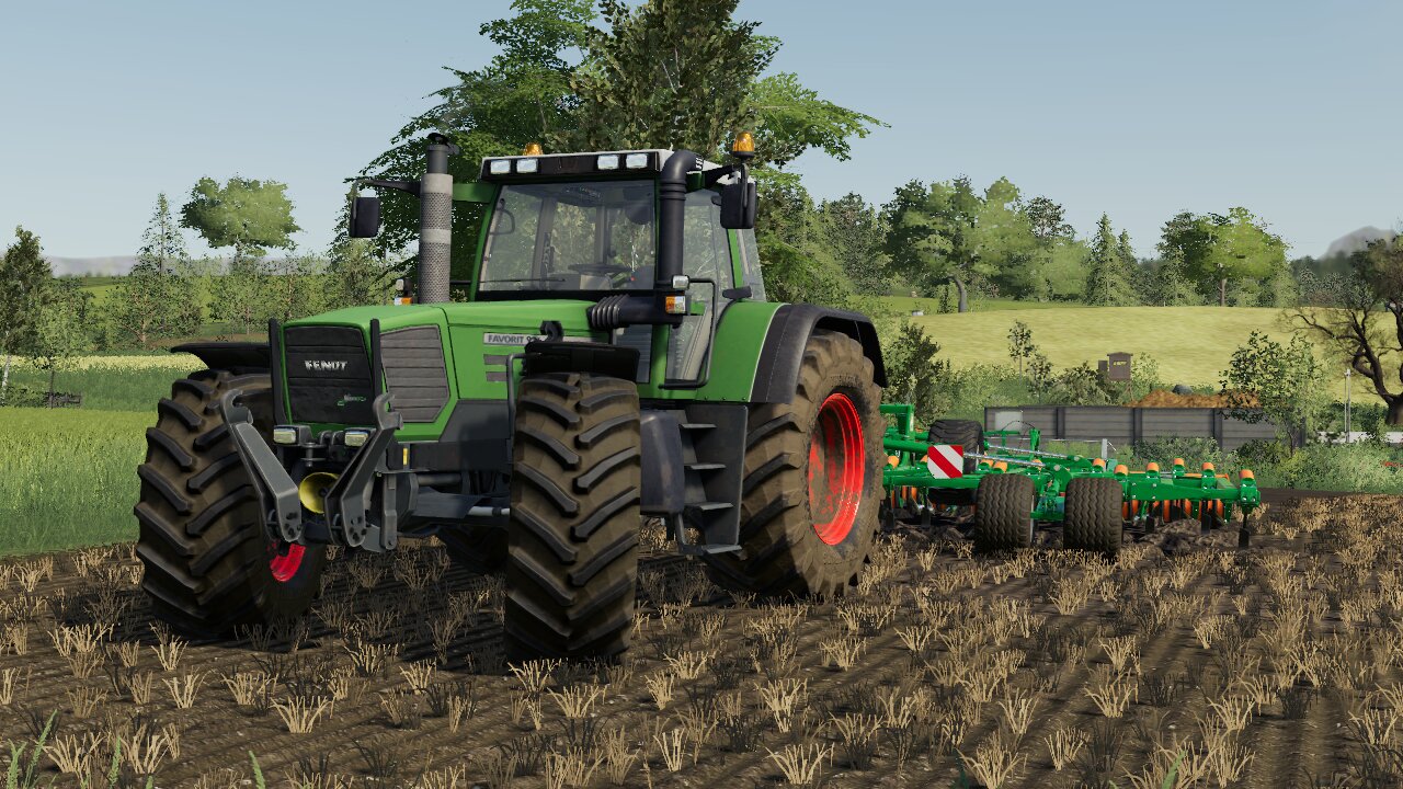 Fendt am Grubbern