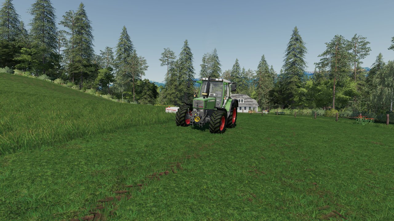 Holz am Tergensee Gras Mähen !!!