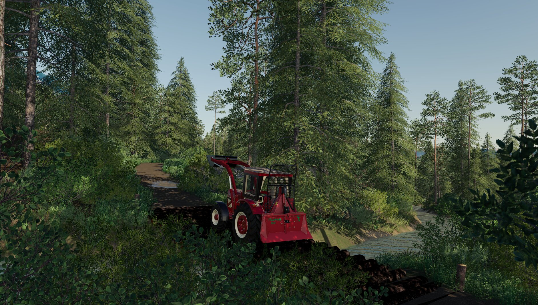 Im Holz.