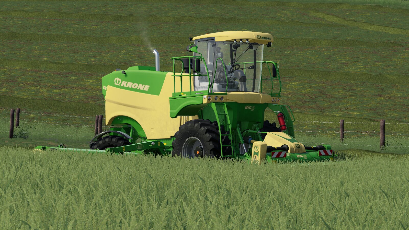 Gras mähen auf der Holzer Map