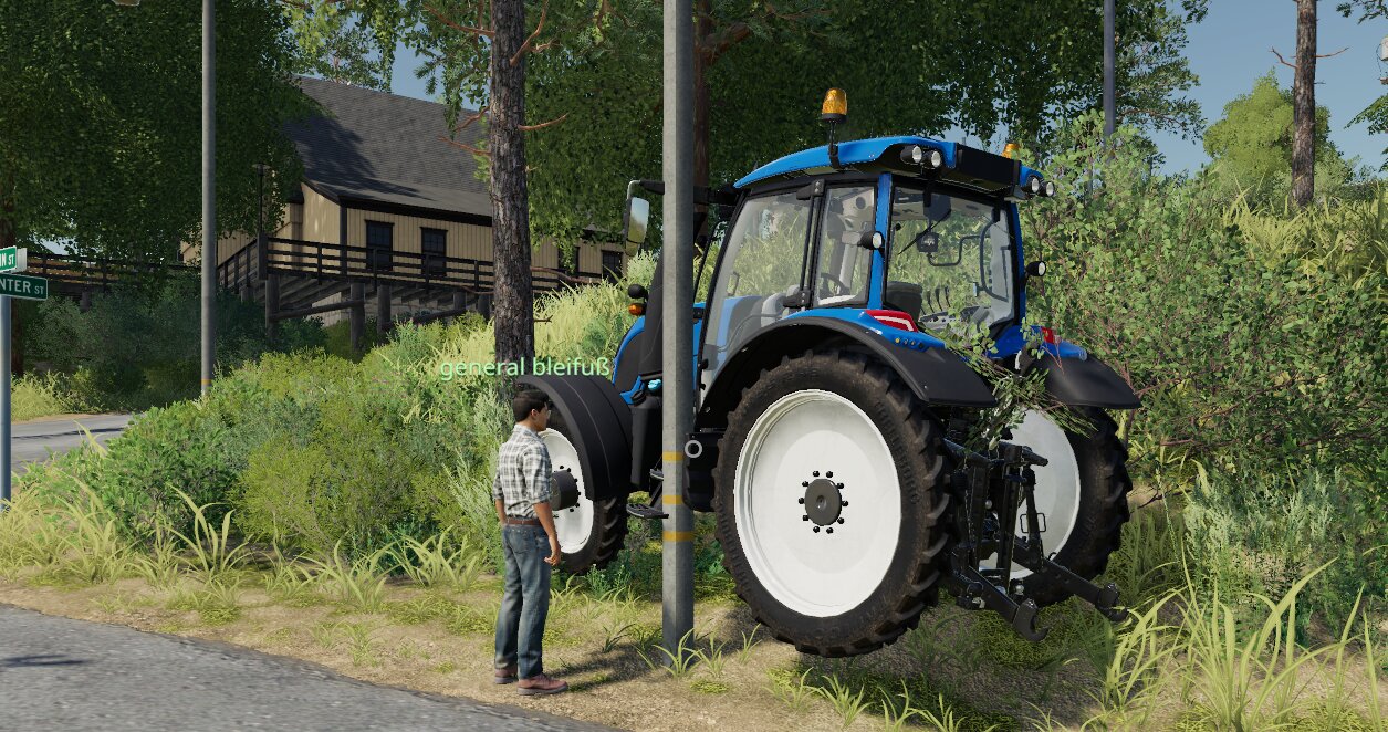Freiluftparkplatz