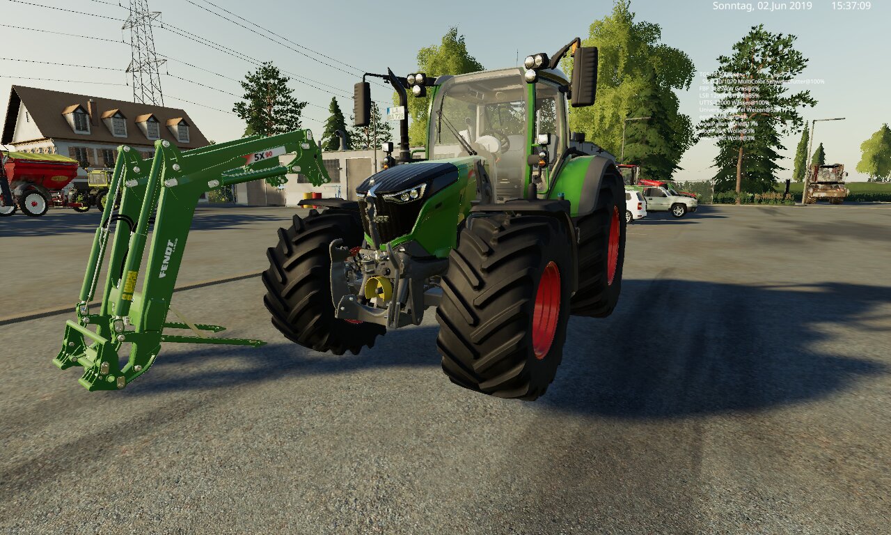moin ich habe mir ein schön fendt 724 mit frontlader gekauft