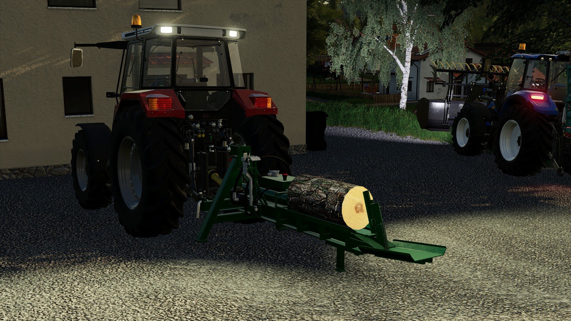 Holzspalter geht!