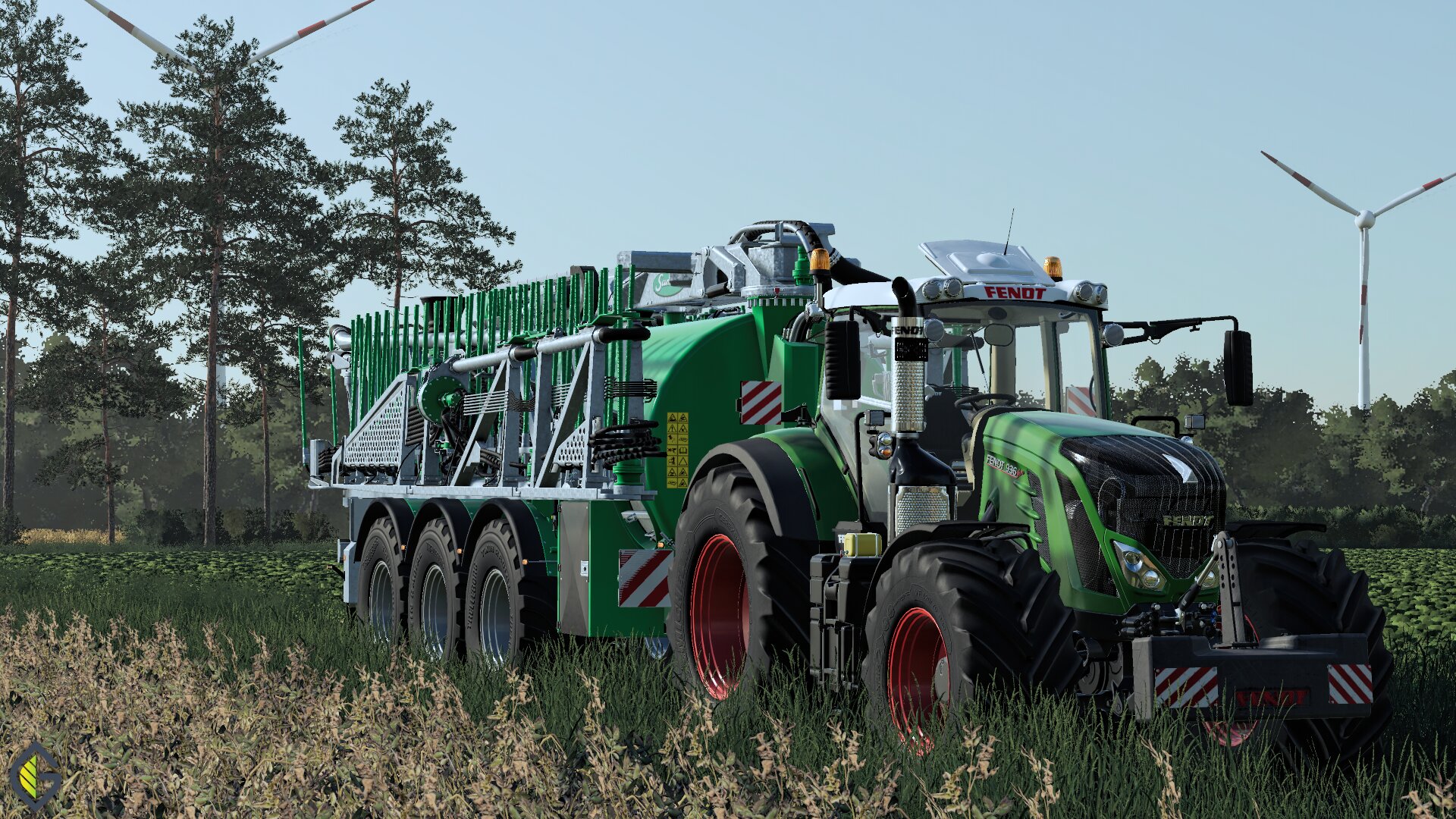 Fendt Vario 936 s4 & Samson PG II 25