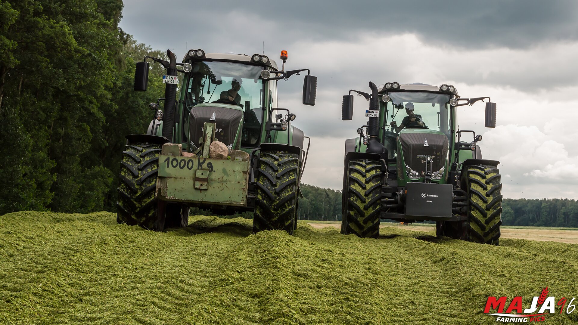 GPS Häckseln mit Lohnbetrieb Meyer