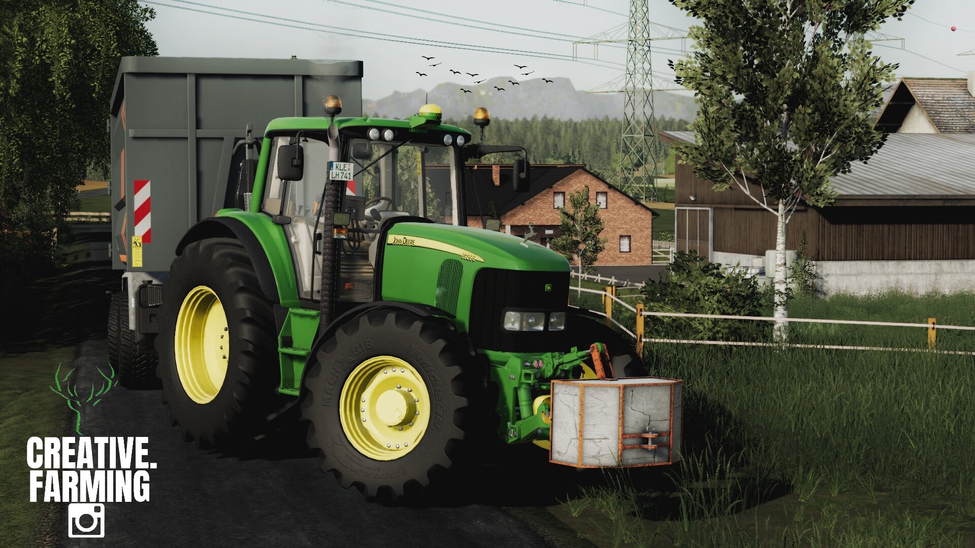 John Deere 6920 S und IT-Runner