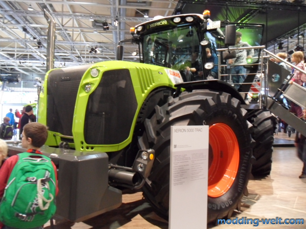 Claas Xerion 5000 auf der Agritechnica 2011