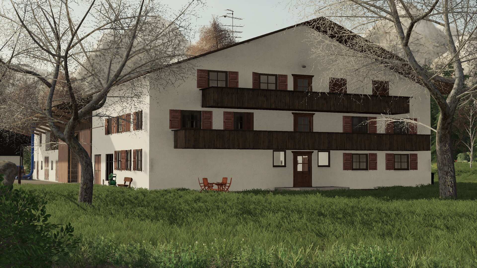 Das ist der Alte Kahrlinger Hof von Vorne !