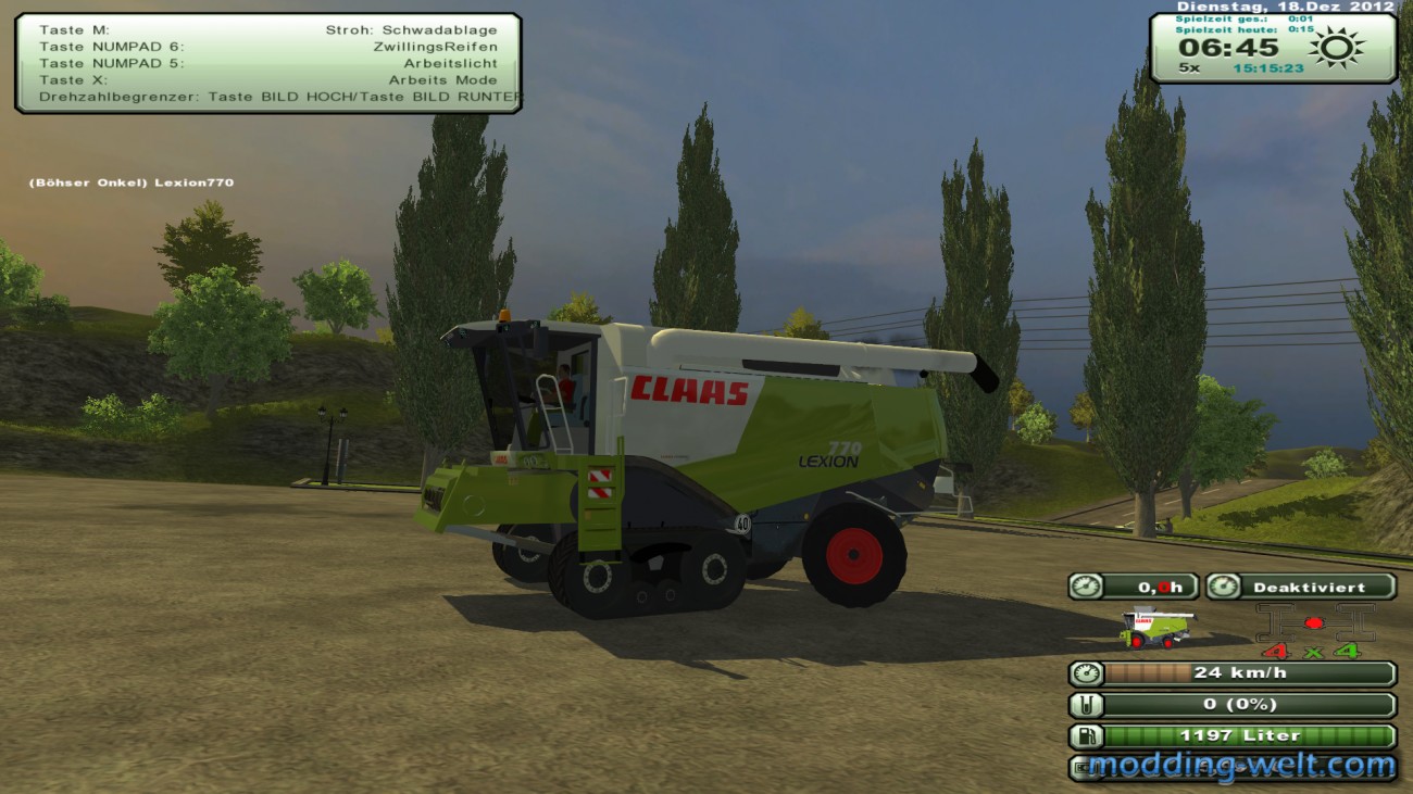 Claas Lexion 770 tt der erste