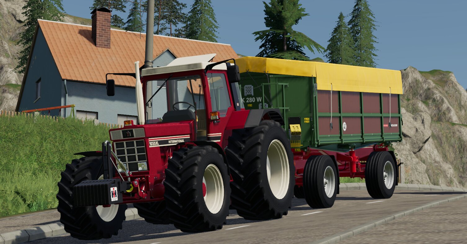 #IHC1055XL mit Welger DK280W