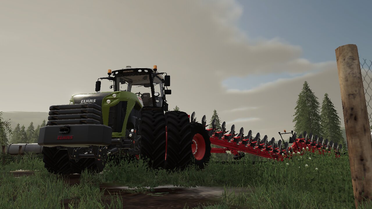 Ackan mitm Claas Xerion 5000