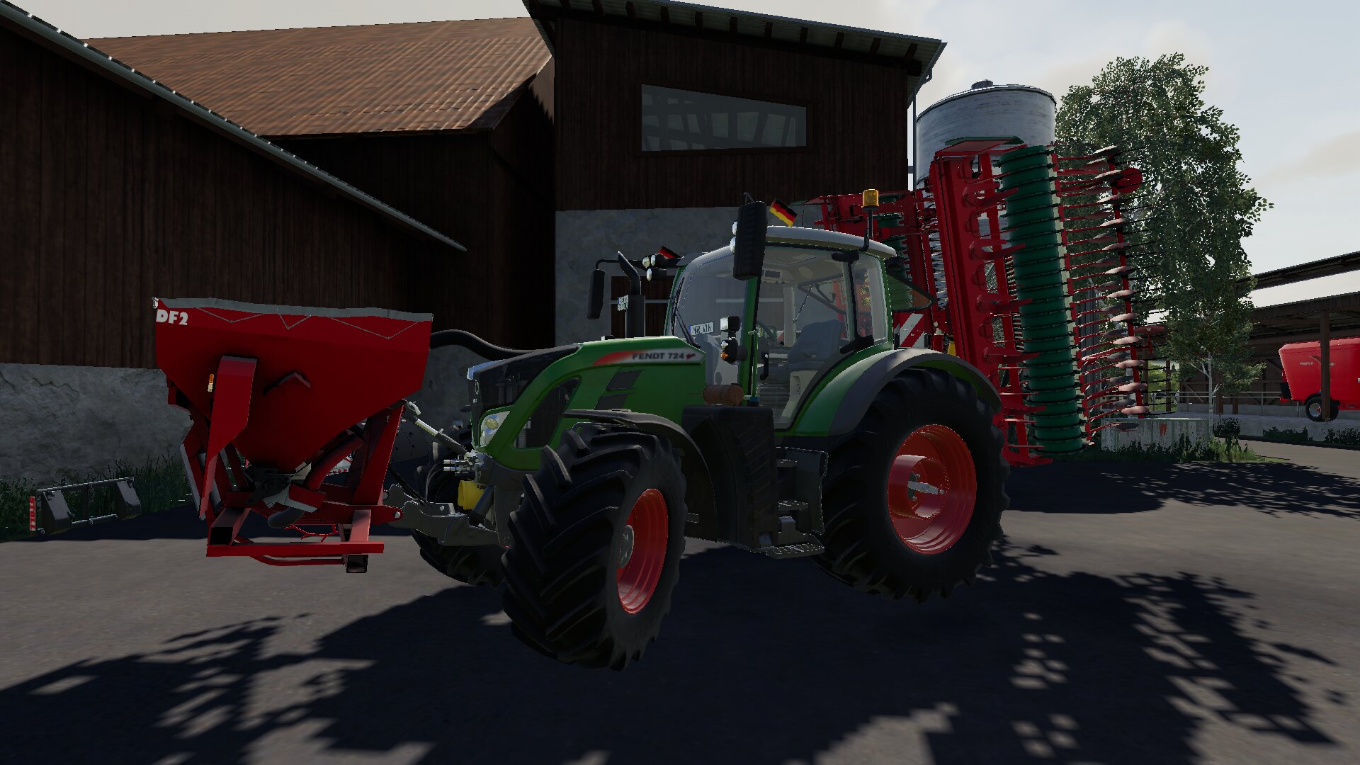 Neue Vorführ Sämaschine.