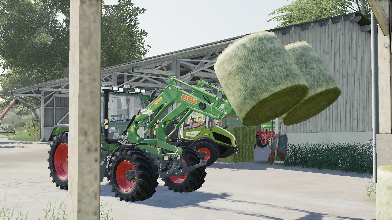 Der Fendt macht gute Arbeit