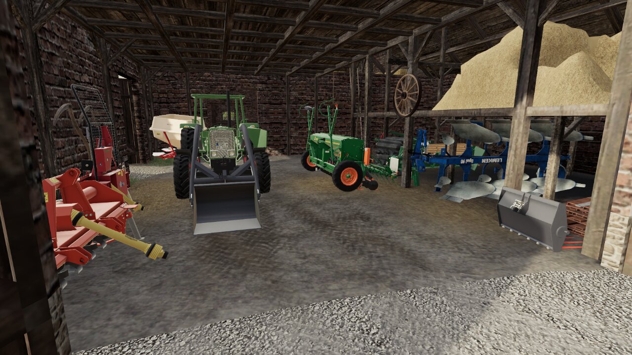 Ob der alte Gruber auch Fendt Farmer fahren würde?