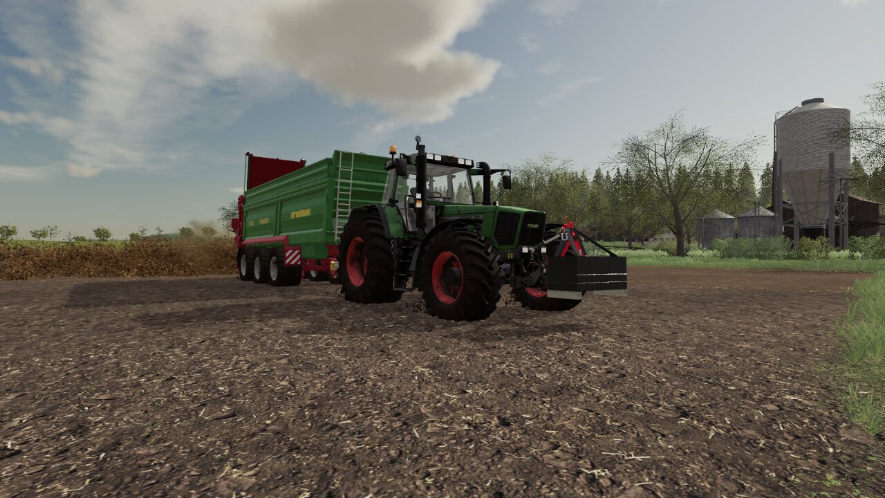 Mist foahrn mim Fendt Favorit 824