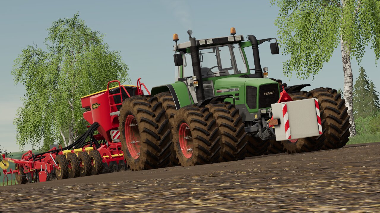 Roggen Säen mim Fendt Favorit 824
