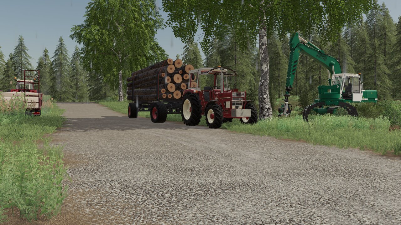 IHC 644 Turbo am Langholz fahren