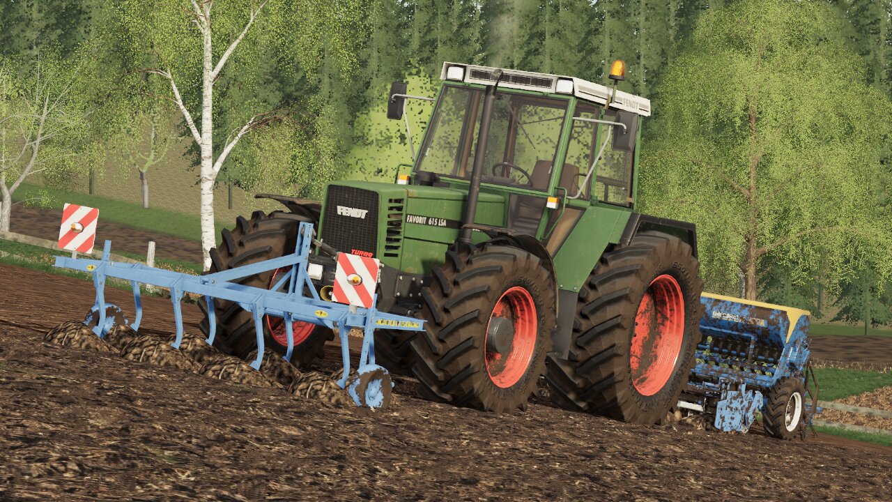 Schö mim Fendt Favorit 615 lsa Wahs Säha