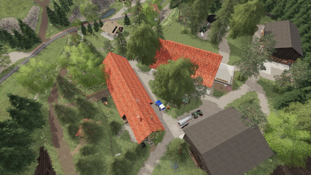 Mein wohl schönst erschaffenster hof in ls19. Darf ich vorstellen der Ochsenhorn Hof