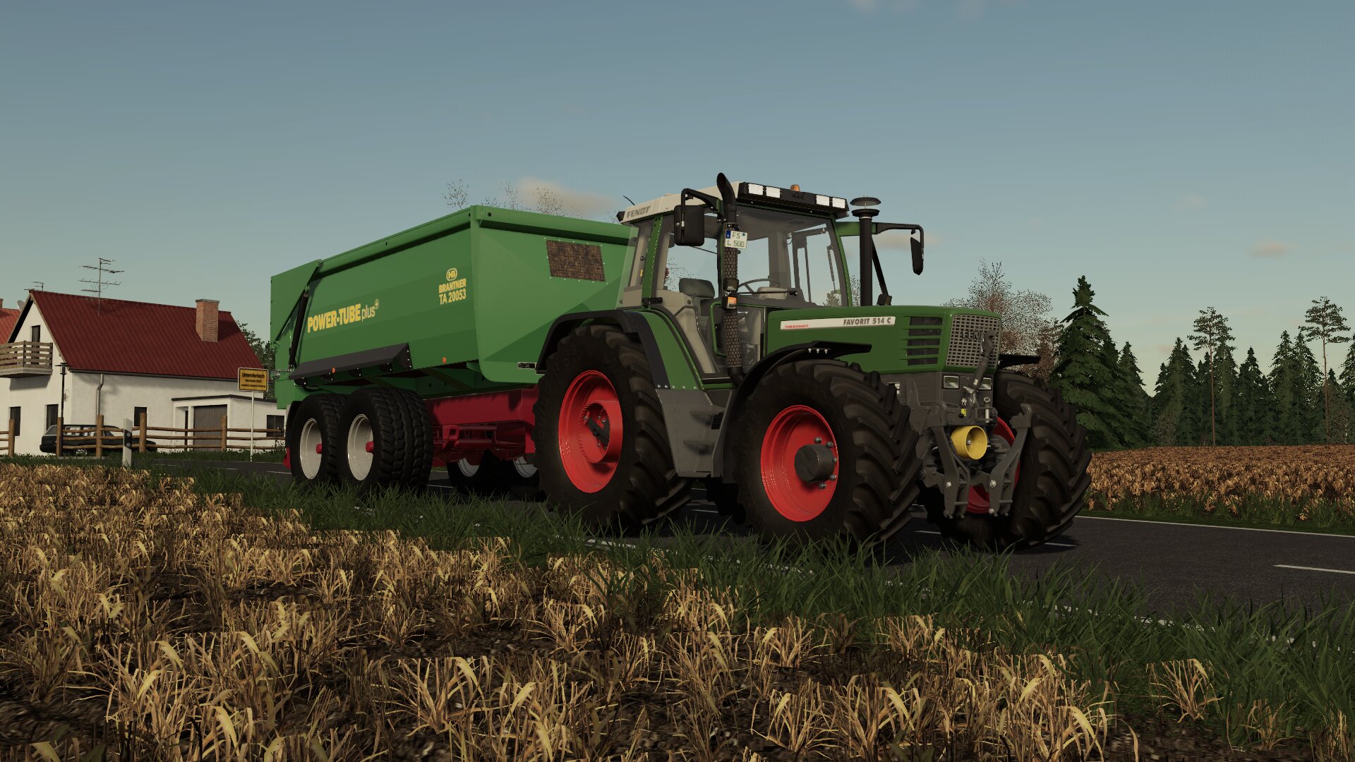 Mistfahren mit dem Fendt Favorit 514c