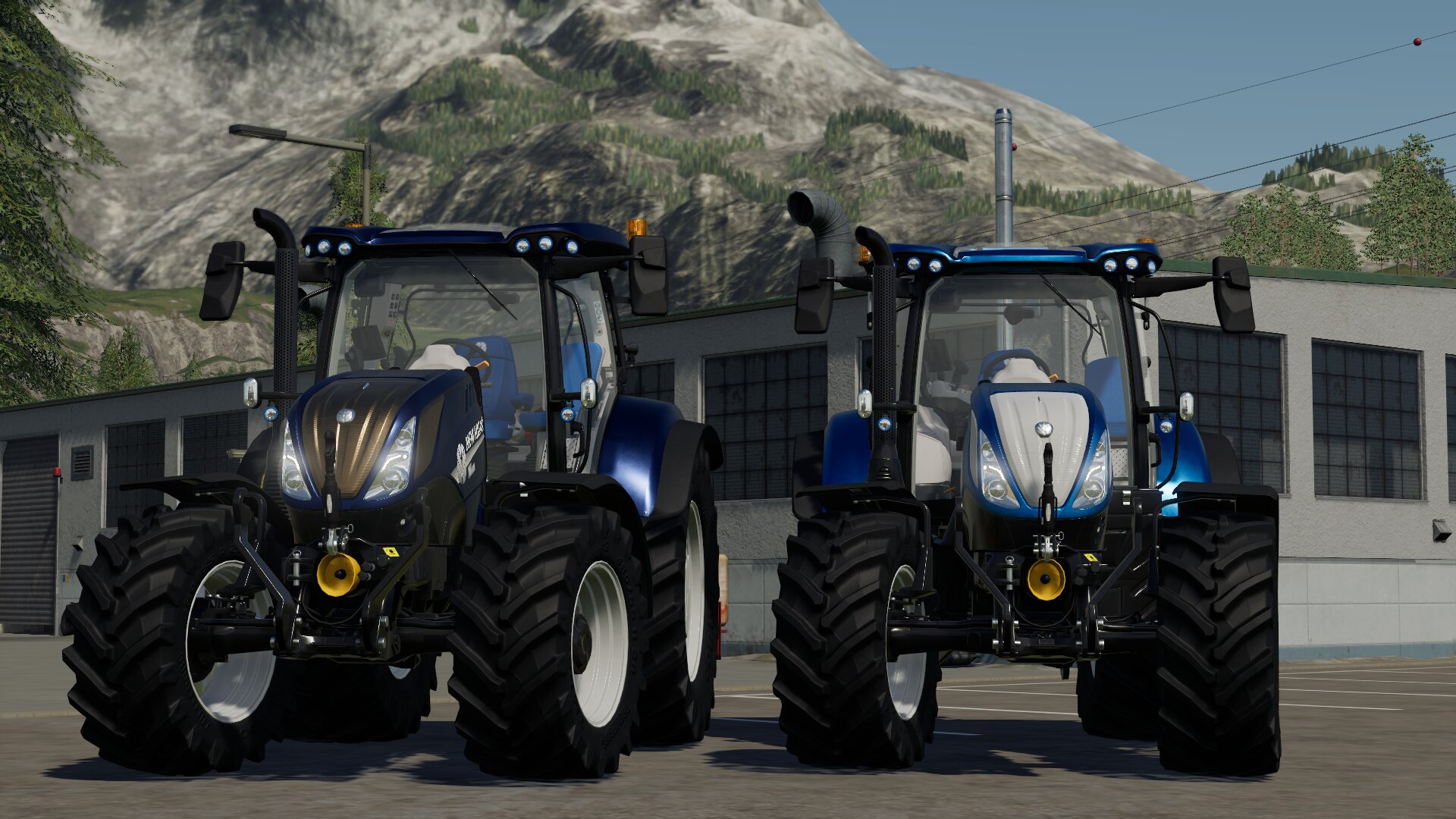 Habe mich grade nochmal rangesetzt und habe die Breitreifen der Trelleborg angepasst. Dazu habe ich noch die Jubilee Edition von NH gemacht :D
