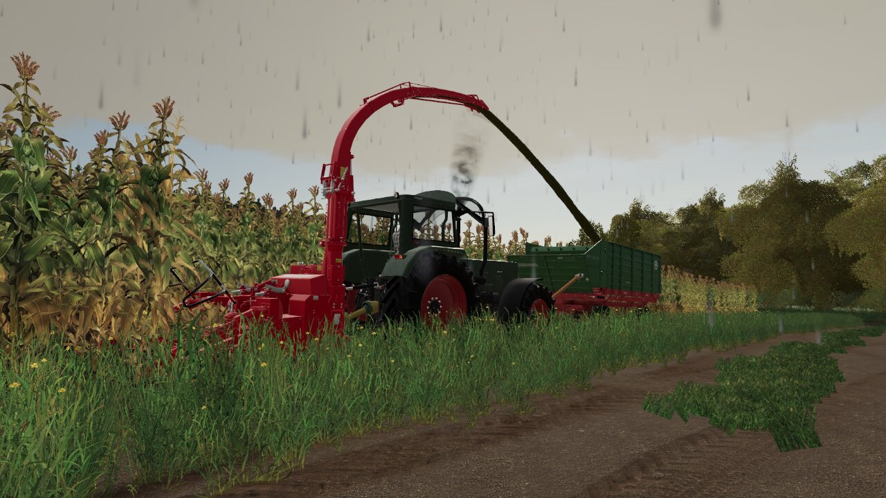 Häckseln mim Nachban sein 614s