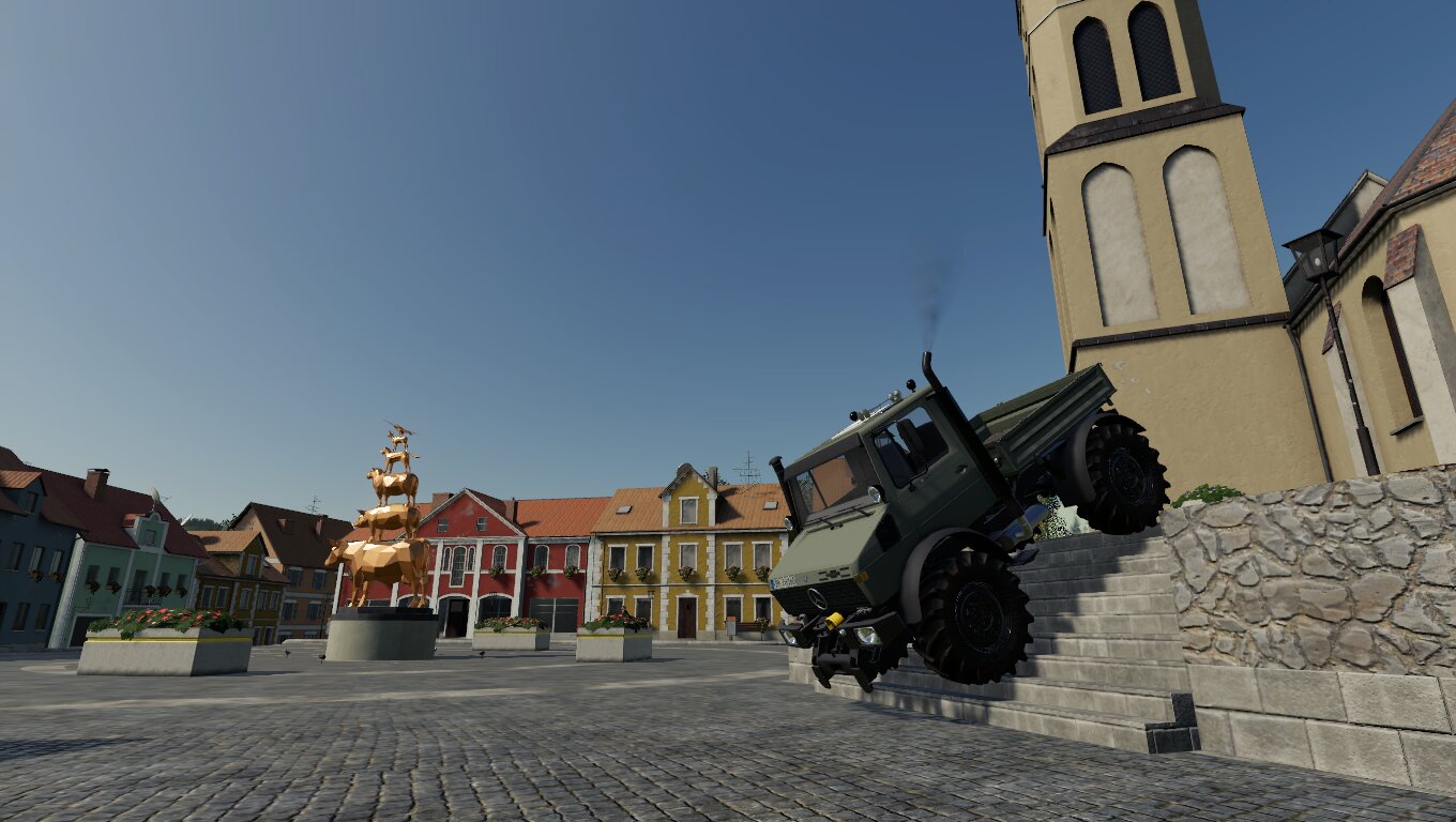 Eine Runde mit ne Unimog