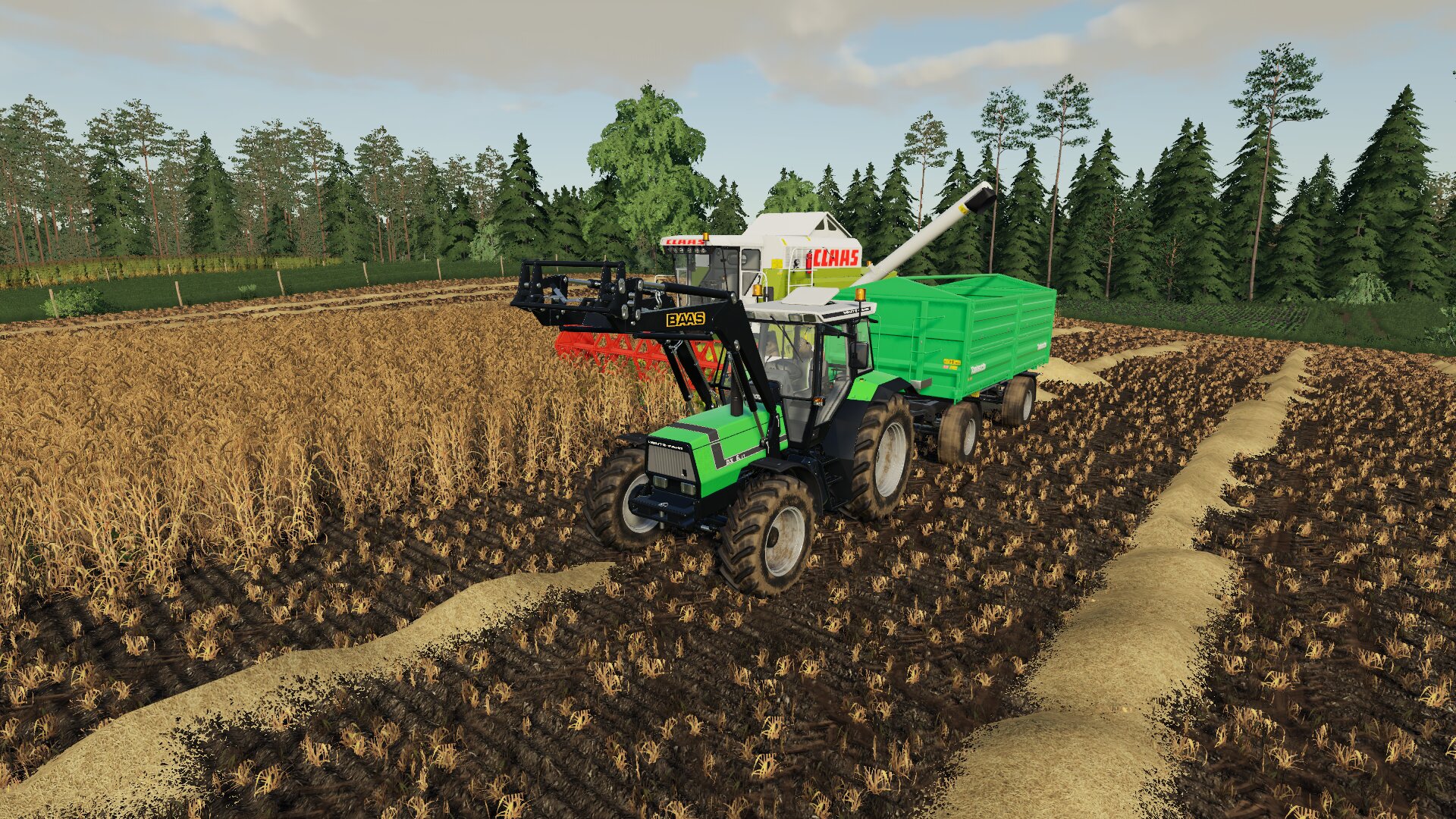 Abtanken mit Agrostar 6.11.