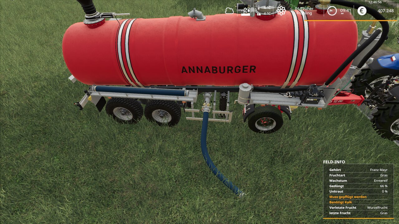 Güllesystem einbau CHECK