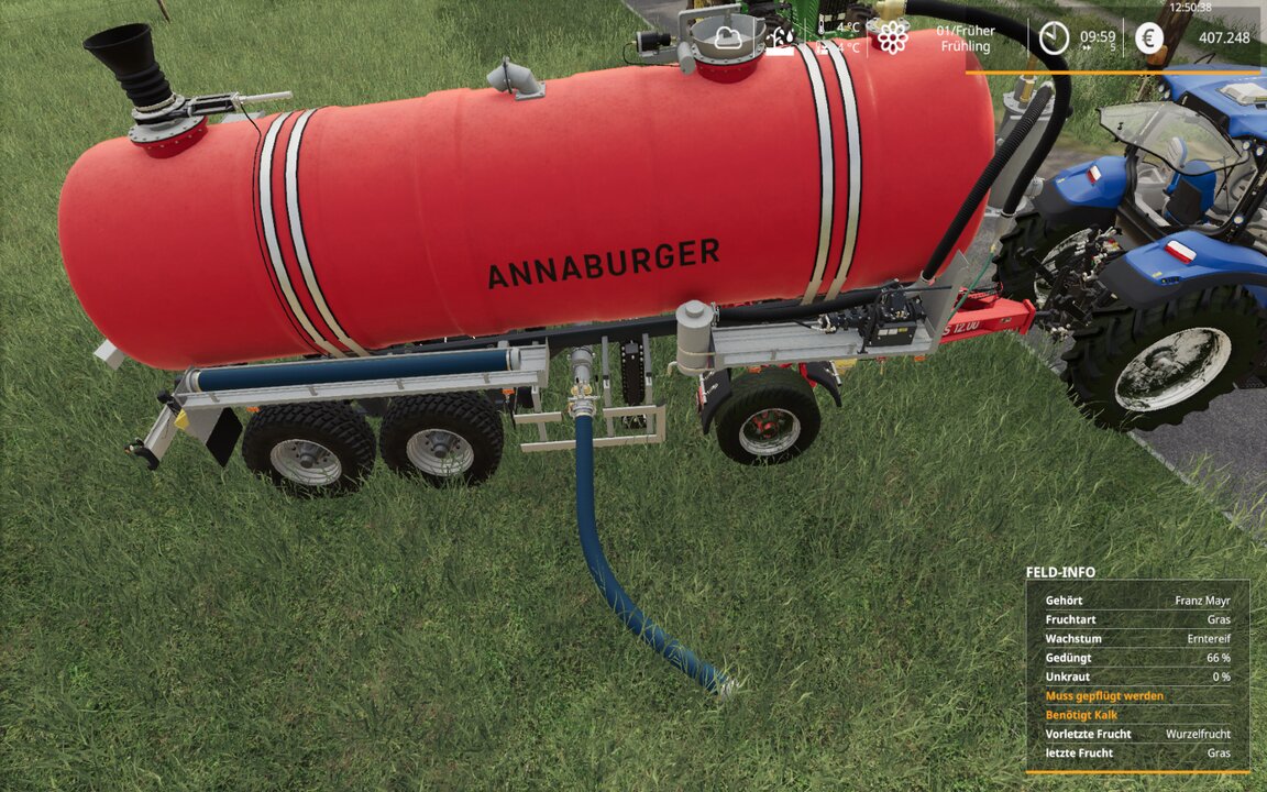 Güllesystem einbau CHECK