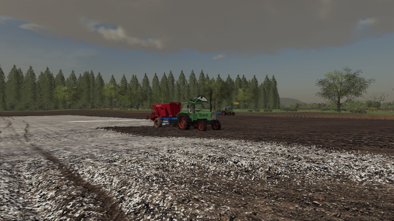 Aggan und kalken mit die 100er fendt<3