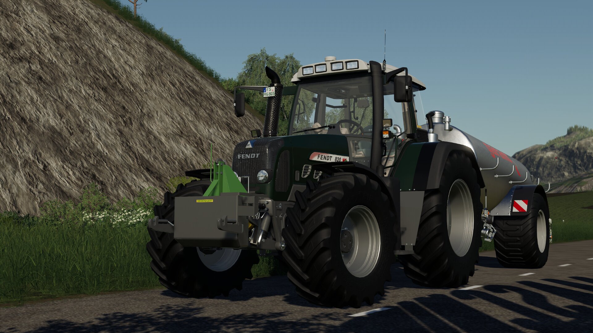 Dem Fendt mal neue Schlappen gemacht :D