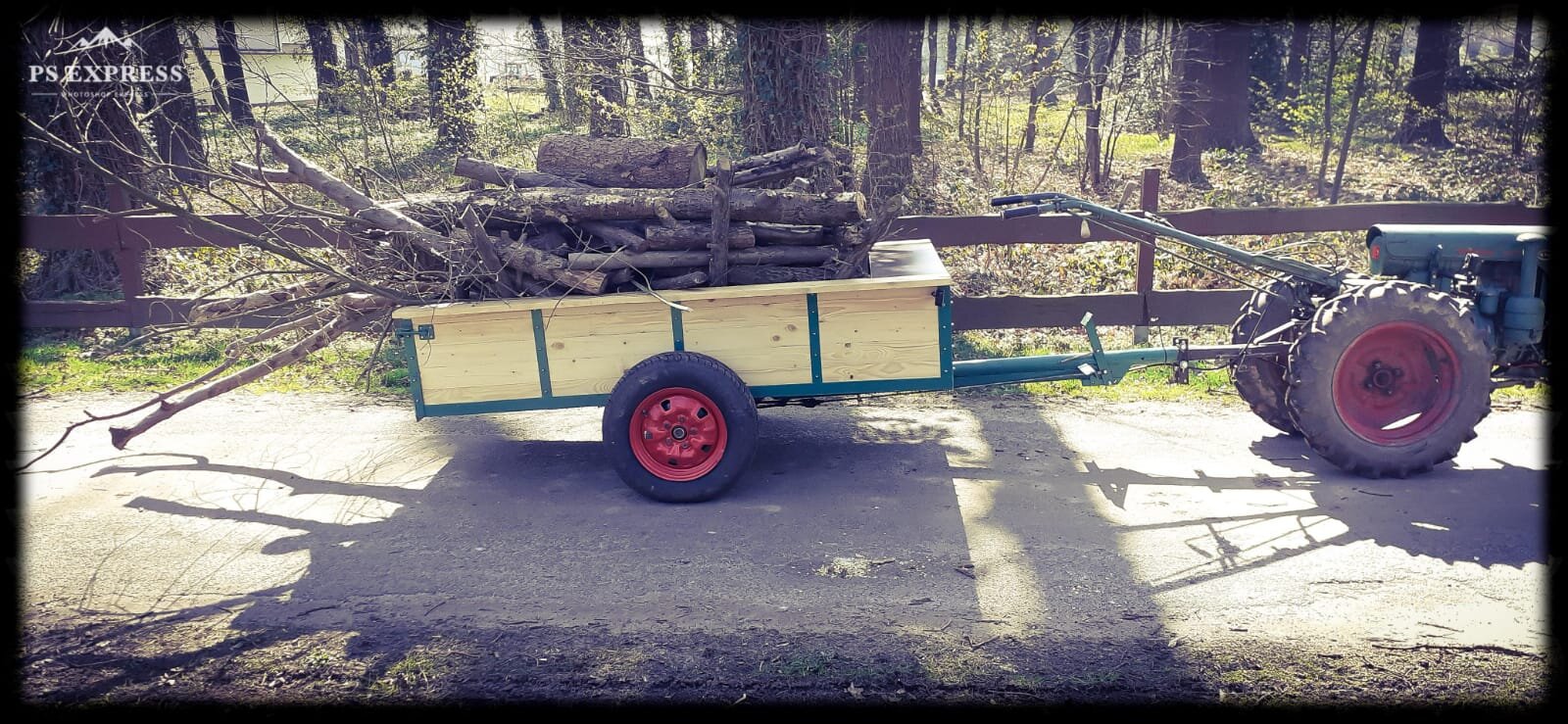 Bisschen Holz fahren