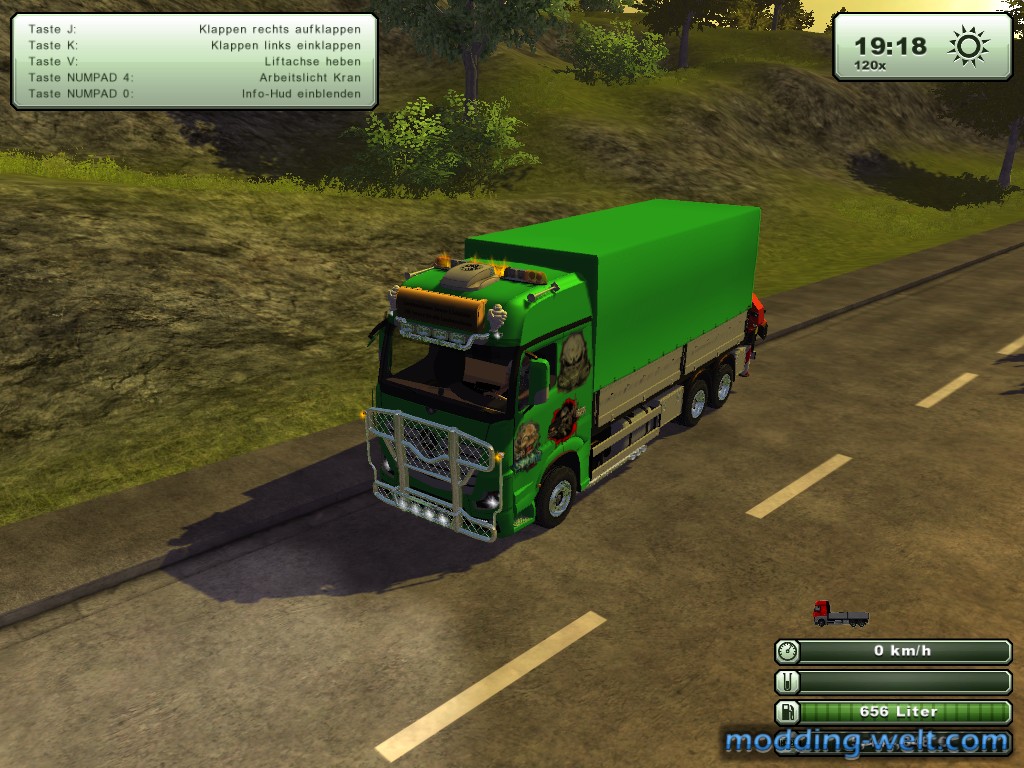 MB Actros ( NAS team) umbau ( Anfragen sind sinnlos)