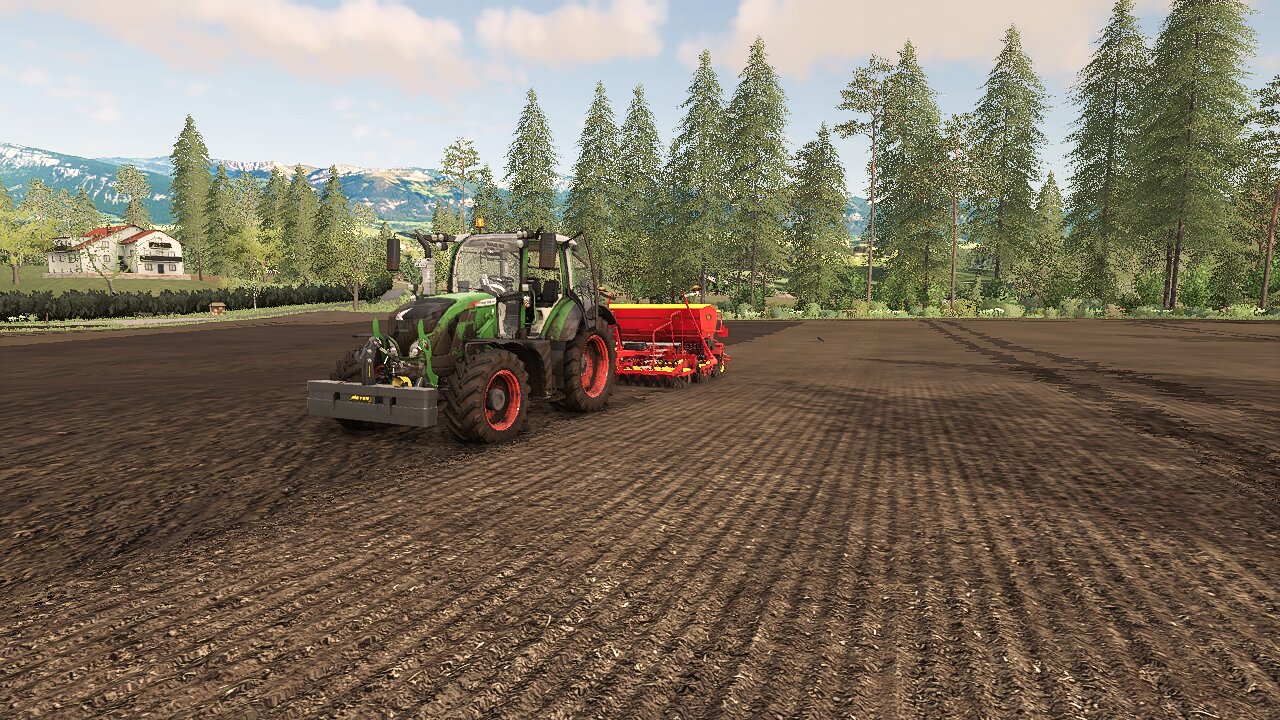 fendt auf feld