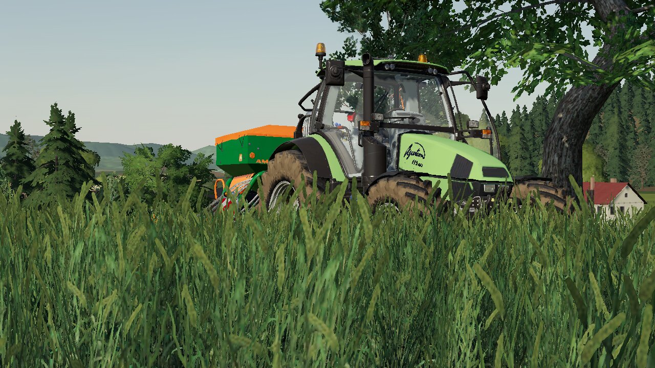 Deutz beim Weizen reinschmieren