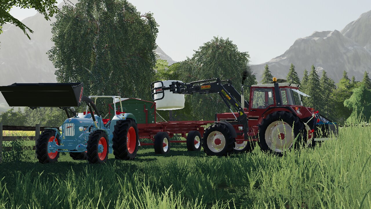 Siloballen fahren