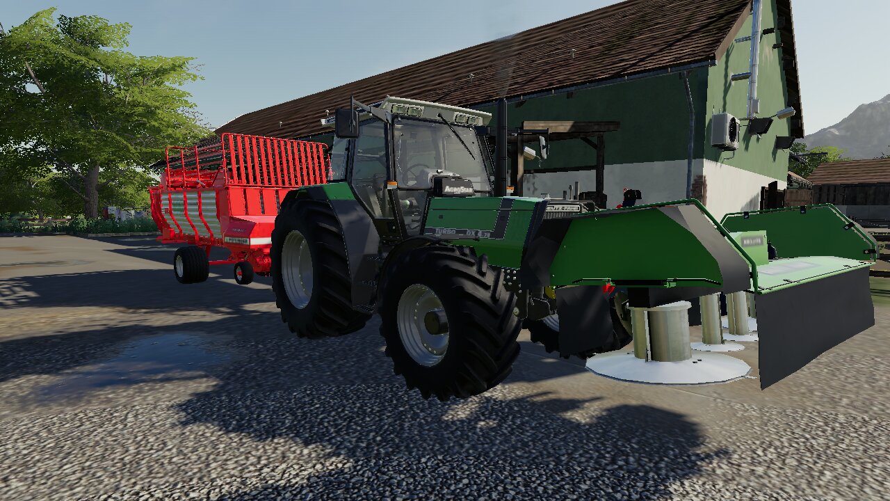 mim deutz zum Eingrasen fahren