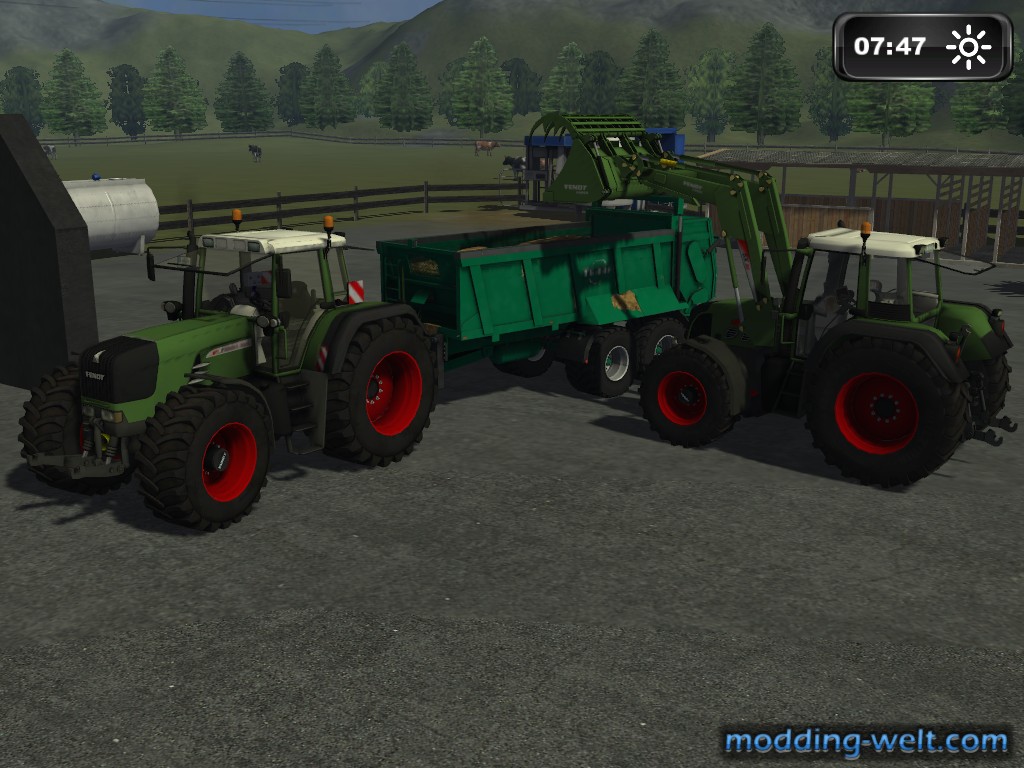 Mistfahren mit Fendt 926 und Fendt 820
