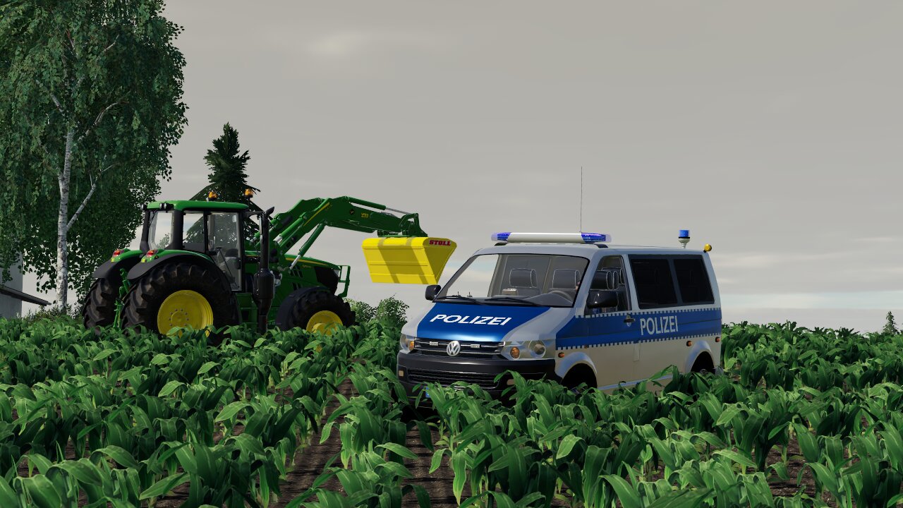 Eine vervolgungs jagt mit der Polizei Beim Story Proyekt