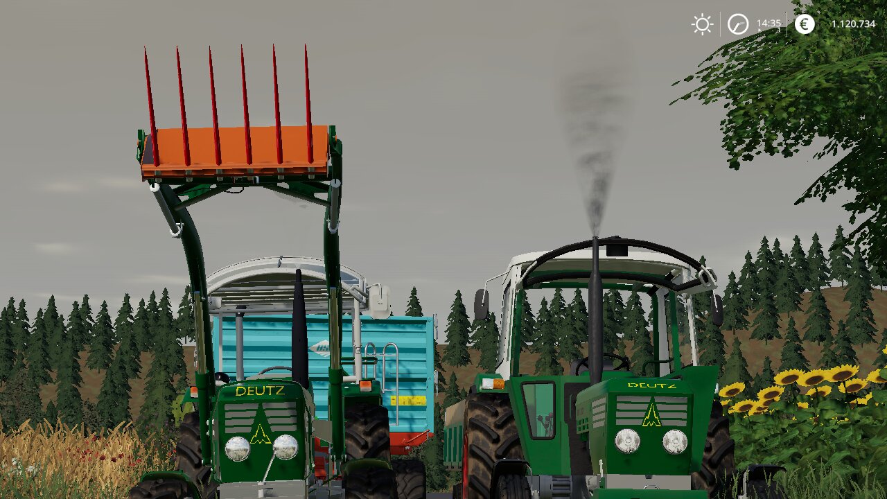 Deutz 5006 am Dreischar