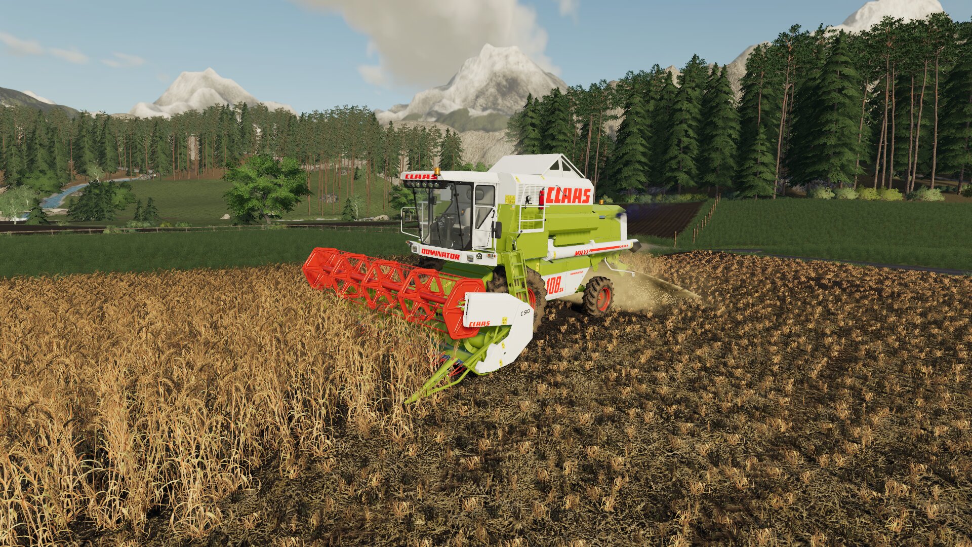 Mit dem Dominator dreschen